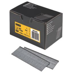 DEWALT Galvanised Angled Finish Nails 16ga x 38mm 2500 Pack