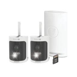 Swann SWNVK-AS4K800SD2 64GB 8-Channel 4K Wire-Free Security Camera System & 2 x 4K Indoor & Outdoor Cameras