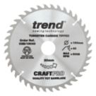 Trend CraftPro CSB/19040 Wood Circular Saw blade 190mm x 30mm 40T