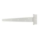 Smith & Locke Matt Silver Tee Hinges 400mm 2 Pack