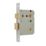 ERA  Chrome Effect Bathroom Lock 76mm Case - 56mm Backset