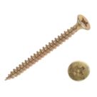 Goldscrew  PZ Double-Countersunk Thread Cutting Multipurpose Screws 5mm x 100mm 1000 Pack