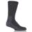 SockShop  Heavy Duty Safety Boot Socks Black 6-11 3 Pairs