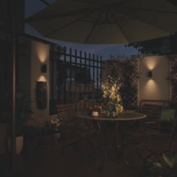 Calex Turin Outdoor Up & Downlight Black