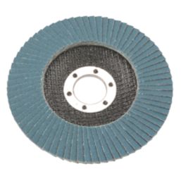 Erbauer  Multi-Material 80 Grit Flap Disc 115mm (4 1/2") x 22.2mm