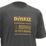 DEWALT 100 Year Graphic Short Sleeve T-Shirt Grey Medium 39-41" Chest