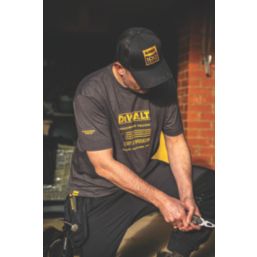 DEWALT 100 Year Graphic Short Sleeve T-Shirt Grey Medium 39-41" Chest