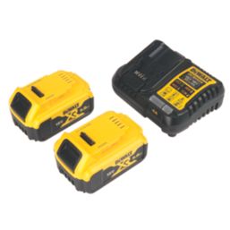 DEWALT DCK2063P2T-SFGB 18V 2 x 5.0Ah Li-Ion XR Brushless Cordless Twin Pack