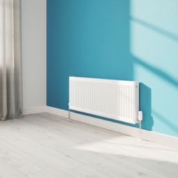 Flomasta 400mm x 1000mm 3265BTU White Type 21 Convector Radiator