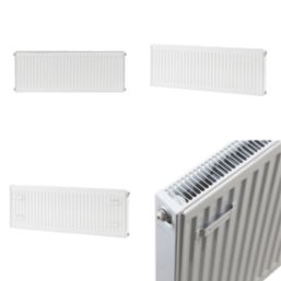 Flomasta 400mm x 1000mm 3265BTU White Type 21 Convector Radiator