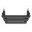 Flomasta Flat Bar 800mm x 400mm 1075BTU Black Vertical Designer Radiator