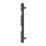 Flomasta Flat Bar 800mm x 400mm 1075BTU Black Vertical Designer Radiator