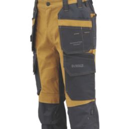 DEWALT Pro Ultra Work Trousers Clay / Grey 32" W 31" L
