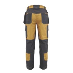 DEWALT Pro Ultra Work Trousers Clay / Grey 32" W 31" L