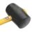 Thor 957FG Black Rubber Mallet  2 1/2lb (1.2kg)