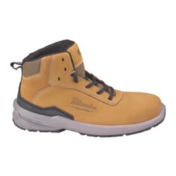 Milwaukee Flextred Size 7  Beige Water-Resistant  Safety Boots