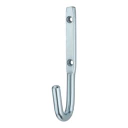 Essentials Single Hooks Zinc Plated 120mm 5 Pack