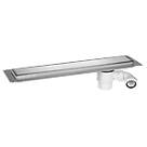 McAlpine CD800-B Channel Drain Brushed Stainless Steel 810mm x 150mm