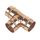 Flomasta  Copper Solder Ring Equal Tee 28mm