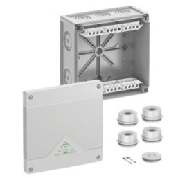 Spelsberg  IP66 76A 5-Terminal Weatherproof Outdoor Adaptable Junction Box 180mm x 91mm x 180mm