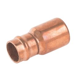 Midbrass  Copper Solder Ring Fitting Reducer F 1/2" x M 10mm