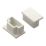 Deta TTE  Maxi Trunking End Caps 25mm x 16mm 2 Pack