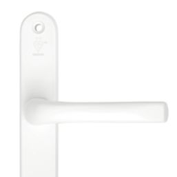 Mila ProSecure Enhanced Security Type B Door Handle Pair White