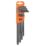 Bahco  Metric Long Ball-End Hex Key Set 9 Pcs