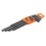 Bahco  Metric Long Ball-End Hex Key Set 9 Pcs