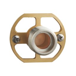 Highlife Bathrooms  Square Shower Brackets Chrome