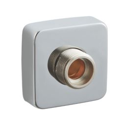 Highlife Bathrooms  Square Shower Brackets Chrome