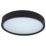 Luceco  LED Colour Changing Decorative Ceiling Light Black 18W 1350lm