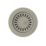 ETAL Sink Strainer Waste without Overflow Brushed Steel 90mm