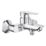 Grohe Start Edge Chrome 119mm Wall Mounted Lever 2 Tap Holes Bath Shower Mixer Tap