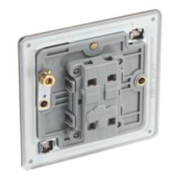 LAP  20A 16AX 1-Gang Intermediate Switch Antique Brass with Colour-Matched Inserts