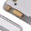 Smith & Locke  Rim Lock Satin Nickel 105mm x 81mm