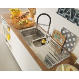 Franke Lina  Pull-Out Kitchen Tap Chrome/Black
