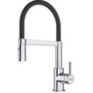 Franke Lina  Pull-Out Kitchen Tap Chrome and Black