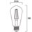 Sylvania ToLEDo Retro V5 CL 827 SL ES ST64 LED Light Bulb 470lm 4.5W