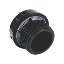 FloPlast  Push-Fit Air Admittance Valve Black 110/82mm