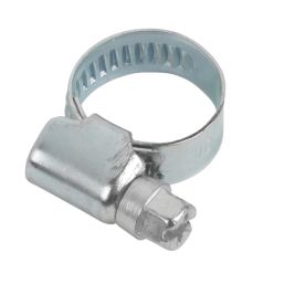 Easyfix Blue Zinc-Plated Hose Clips 10-16mm 10 Pack