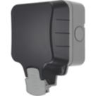 British General  IP66 13A 1-Gang DP Weatherproof Outdoor Switched Socket