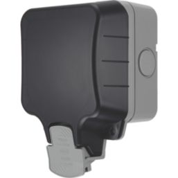 British General  IP66 13A 1-Gang DP Weatherproof Outdoor Switched Socket