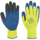 UCI KoolGrip Thermal Latex Grip Gloves Yellow Large