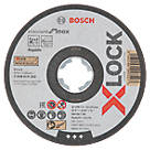 Bosch X-Lock Stainless Steel Cutting Disc 5" (125mm) x 1mm x 22.23mm 10 Pack