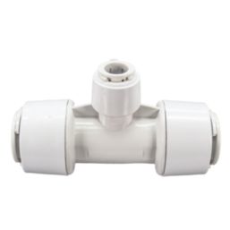 FloPlast FloFit+ Plastic Push-Fit Reducing Tee 28mm x 28mm x 15mm