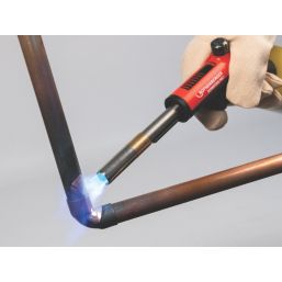 Rothenberger Superfire Pro MAPP & Propane Blow Torch with Burner Tips  3 Piece Set
