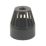 FloPlast Cast Iron Effect Vent Terminal Black 110mm