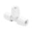 Hep2O  Plastic Push-Fit Equal Tee 10mm