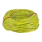CED Green/Yellow Sleeving 6mm x 100m